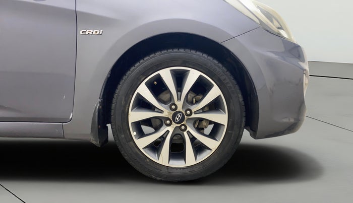 2014 Hyundai Verna FLUIDIC 1.6 CRDI SX, Diesel, Manual, 1,46,813 km, Right Front Wheel