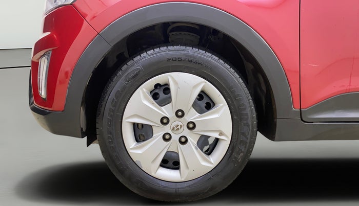 2017 Hyundai Creta E PLUS 1.6 PETROL, Petrol, Manual, 74,816 km, Left Front Wheel