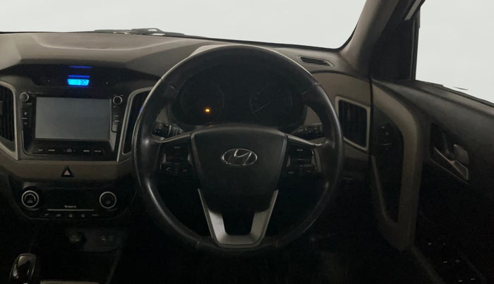 2017 Hyundai Creta SX PLUS AT 1.6 PETROL, Petrol, Automatic, 61,555 km, Steering Wheel Close Up
