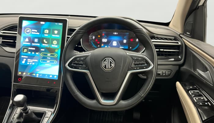 2024 MG HECTOR SHARP PRO 1.5 TURBO MT PETROL, Petrol, Manual, 12,845 km, Steering Wheel Close Up