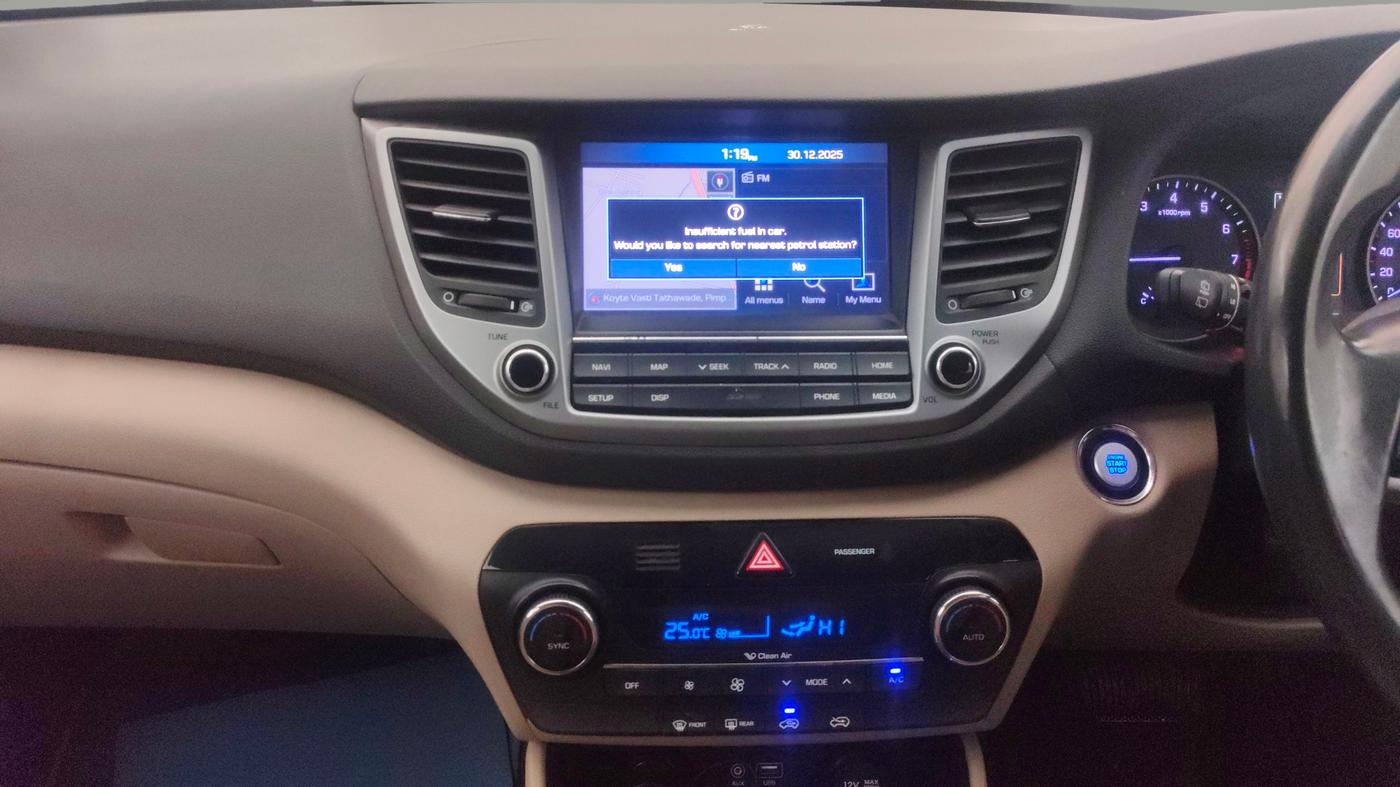 2019 Hyundai Tucson GLS 2WD AT PETROL, Petrol, Automatic, 79,010 km, Air Conditioner