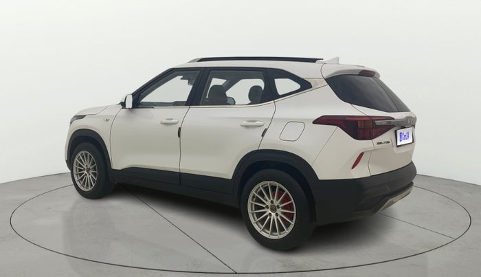 2021 KIA SELTOS HTE 1.5 PETROL, CNG, Manual, 24,050 km, Left Back Diagonal