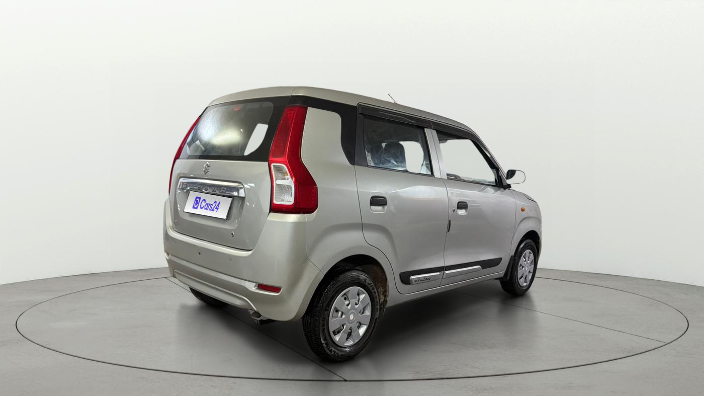 2022 Maruti New Wagon-R LXI CNG 1.0, CNG, Manual, 17,821 km, Right Back Diagonal