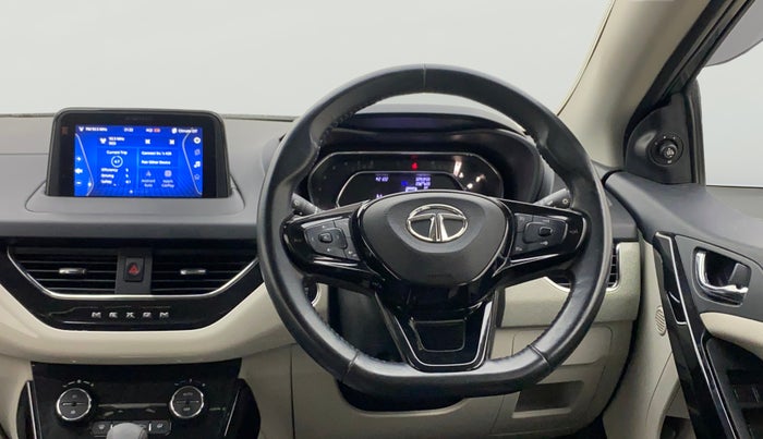 2023 Tata NEXON XZA PLUS SUNROOF PETROL, Petrol, Automatic, 28,786 km, Steering Wheel Close Up