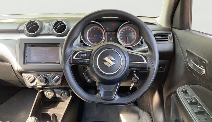 2018 Maruti Swift VXI AMT, Petrol, Automatic, 80,076 km, Steering Wheel Close Up