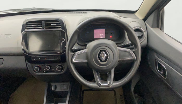 2020 Renault Kwid RXT 1.0 AMT (O), Petrol, Automatic, 1,19,976 km, Steering Wheel Close Up