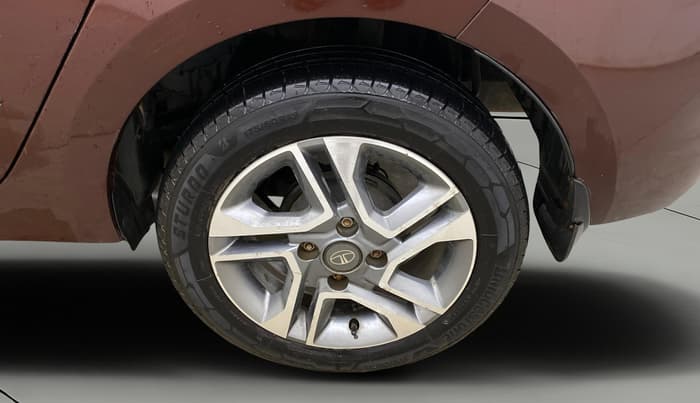 2022 Tata TIGOR XZA PLUS PETROL, Petrol, Automatic, 58,683 km, Left Rear Wheel
