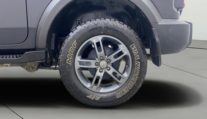 2023 Mahindra Thar LX PETROL HT 4WD AT, Petrol, Automatic, 7,618 km, Left Rear Wheel