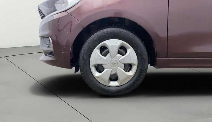2020 Tata TIGOR XZ PETROL, Petrol, Manual, 76,395 km, Left Front Wheel