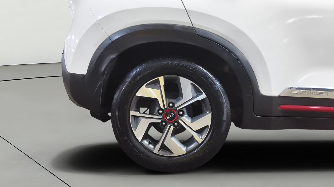 2020 KIA SONET GTX PLUS 1.0 DCT, Petrol, Automatic, 1,09,407 km, Right Rear Wheel