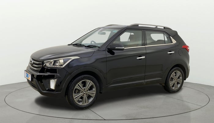 2017 Hyundai Creta SX PLUS AT 1.6 PETROL, Petrol, Automatic, 81,084 km, Left Front Diagonal