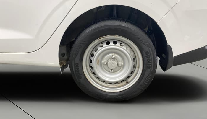 2025 Hyundai AURA E 1.2 CNG, CNG, Manual, 25,289 km, Left Rear Wheel