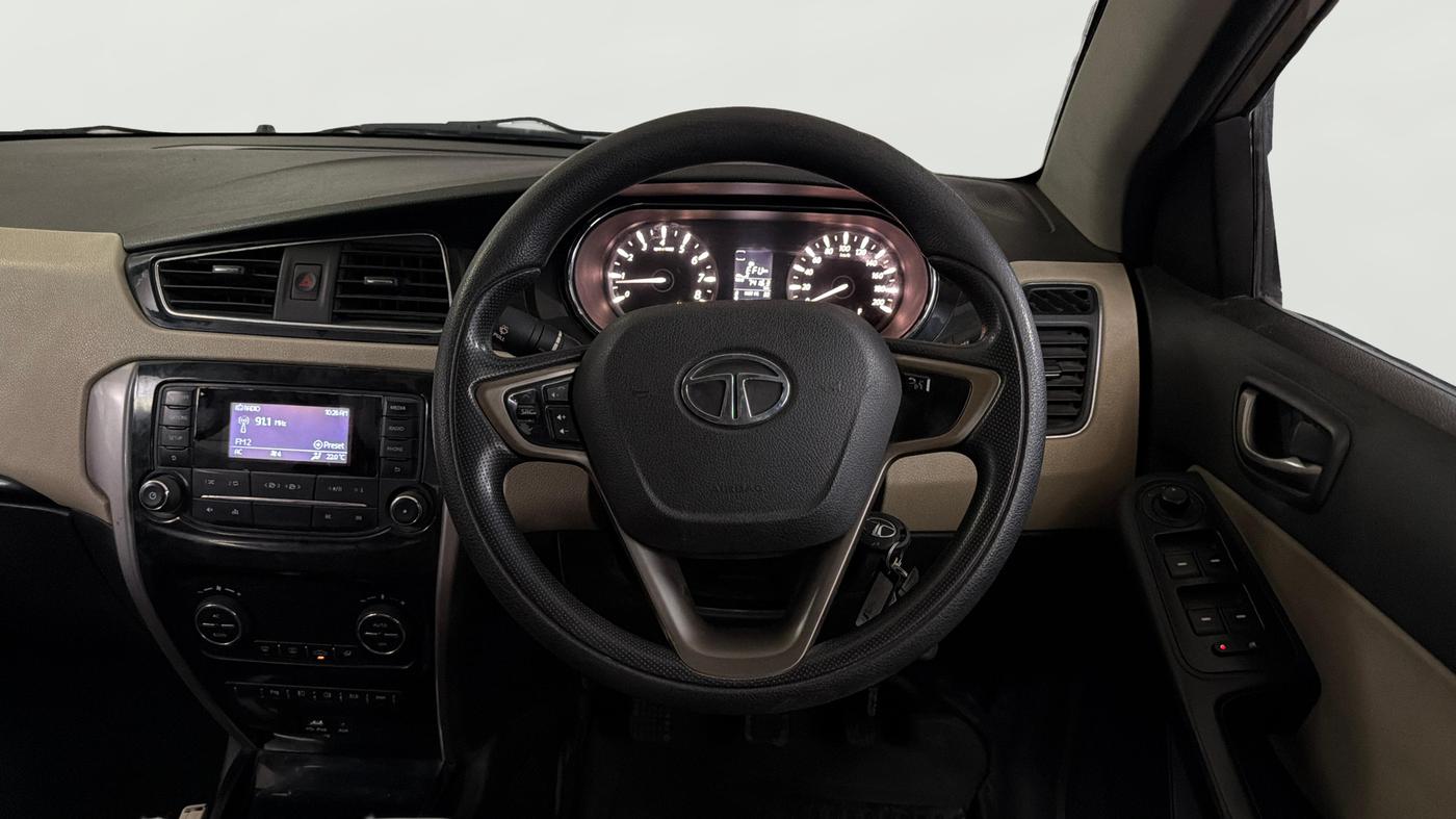 2014 Tata Zest XT PETROL, Petrol, Manual, 74,150 km, Steering Wheel Close Up