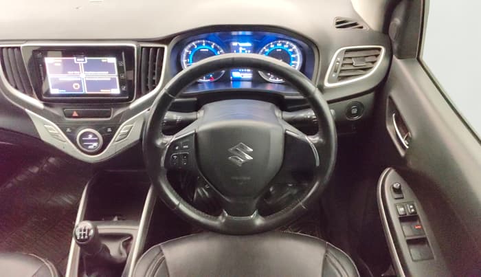 2016 Maruti Baleno ALPHA PETROL 1.2, Petrol, Manual, 45,490 km, Steering Wheel Close Up