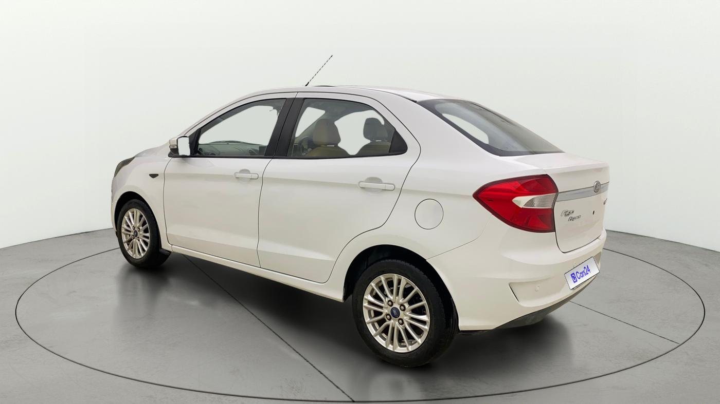 2018 Ford Figo Aspire TITANIUM 1.2 PETROL, Petrol, Manual, 34,425 km, Left Back Diagonal