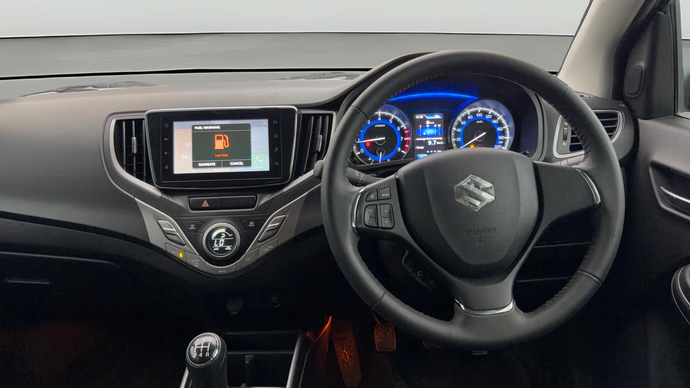 2021 Maruti Baleno ALPHA PETROL 1.2, Petrol, Manual, 9,996 km, Steering Wheel Close Up