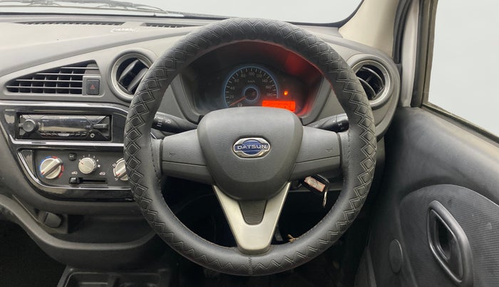 2017 Datsun Redi Go T (O), Petrol, Manual, 36,139 km, Steering Wheel Close Up