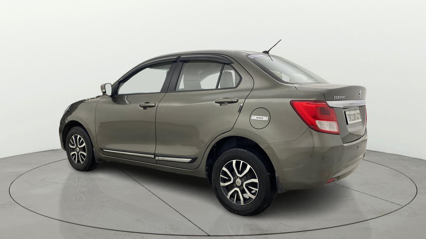 2021 Maruti Dzire VXI AMT, Petrol, Automatic, 1,07,760 km, Left Back Diagonal