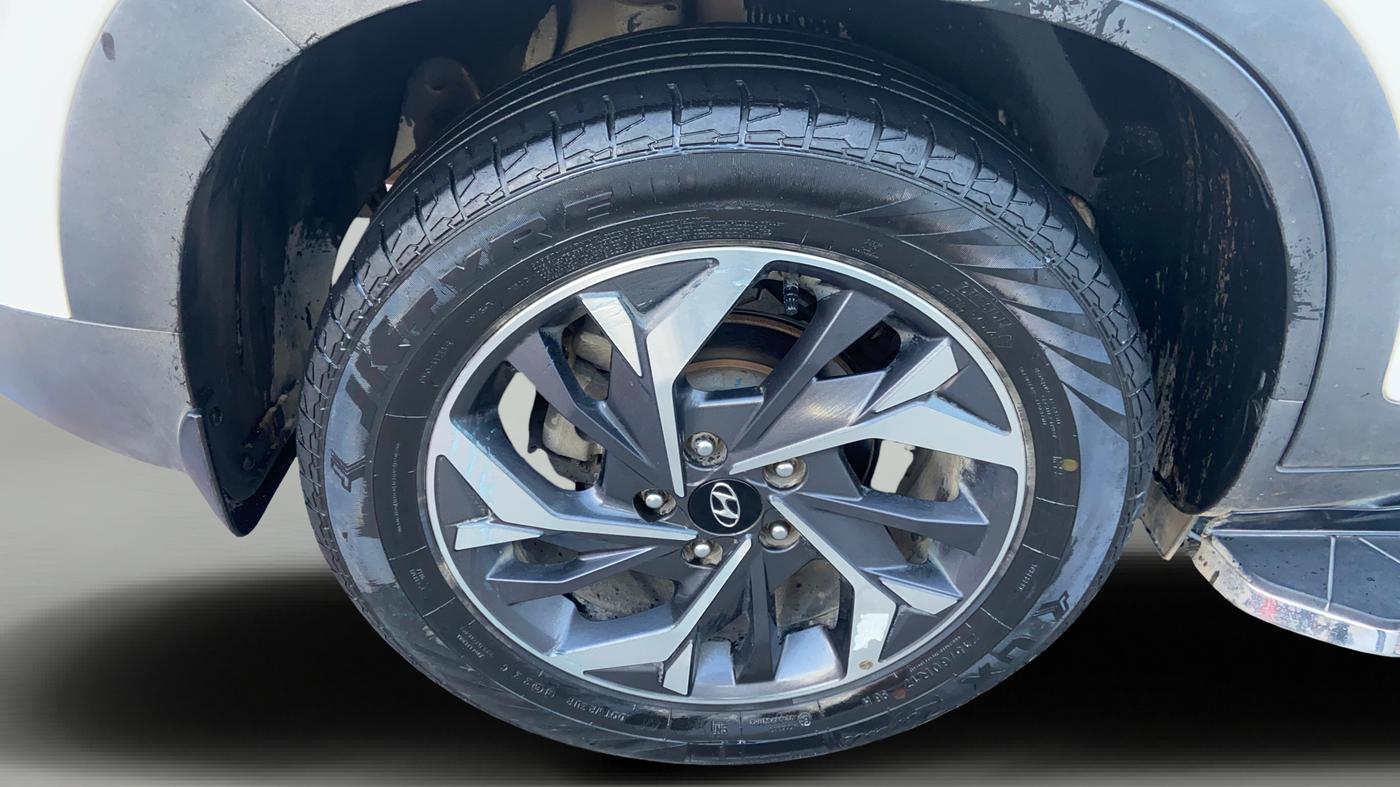 2022 Hyundai Creta SX (O) 1.4 TURBO DCT, Petrol, Automatic, 67,958 km, Right Rear Wheel