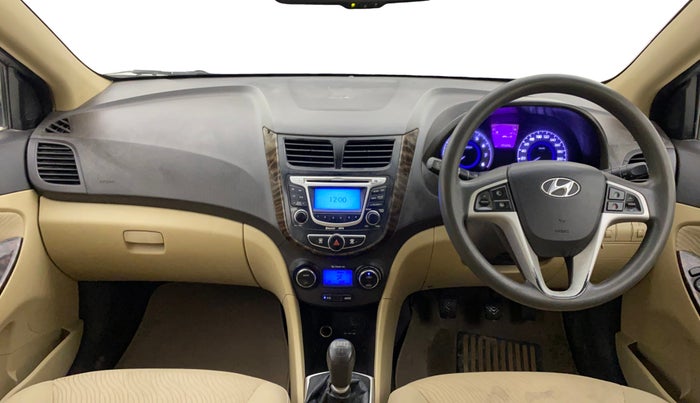 2012 Hyundai Verna FLUIDIC 1.6 VTVT SX, CNG, Manual, 99,536 km, Dashboard