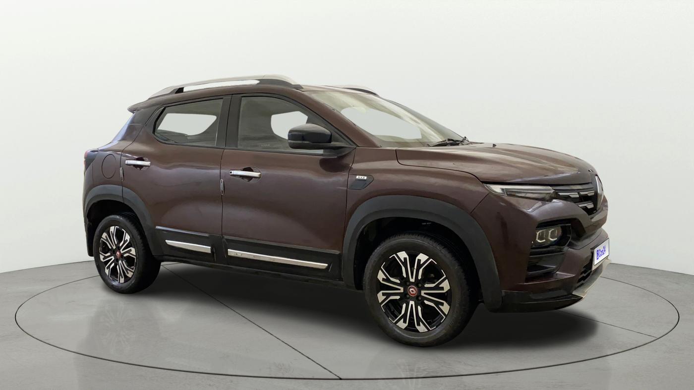 2023 Renault Kiger RXZ TURBO CVT, Petrol, Automatic, 94,104 km, Right Front Diagonal