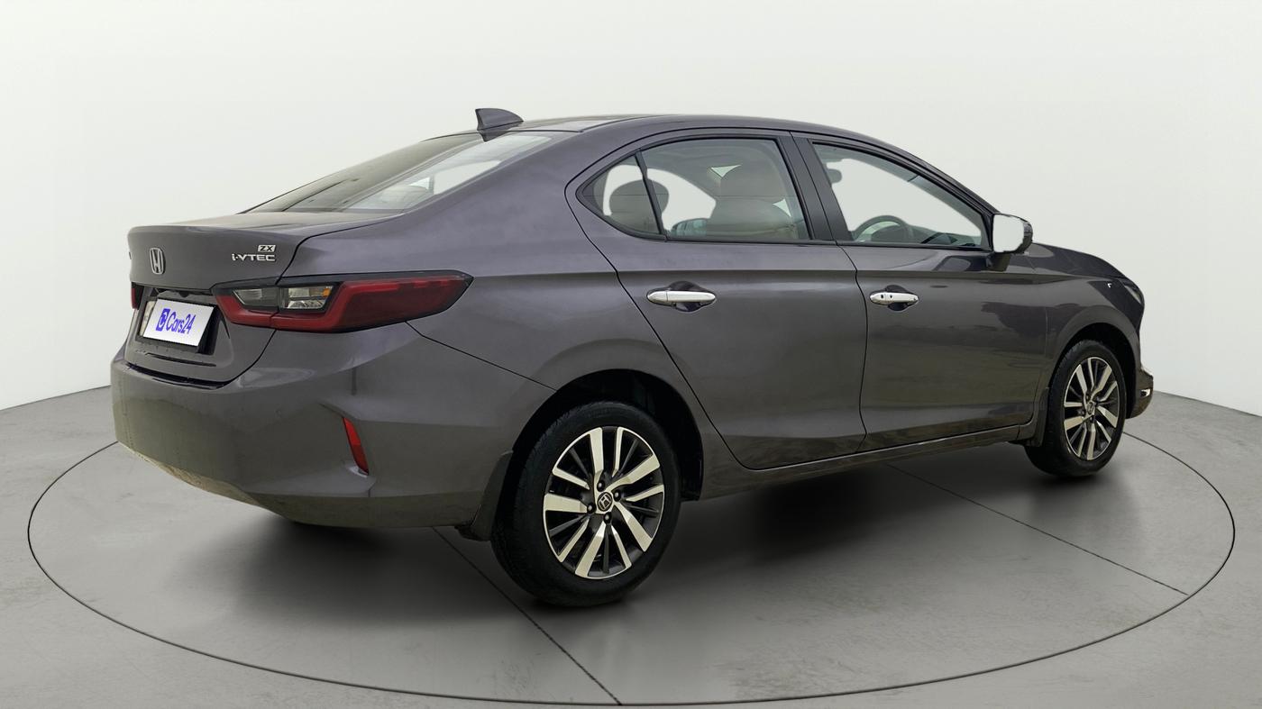 2021 Honda City 1.5L I-VTEC ZX CVT, Petrol, Automatic, 1,05,549 km, Right Back Diagonal