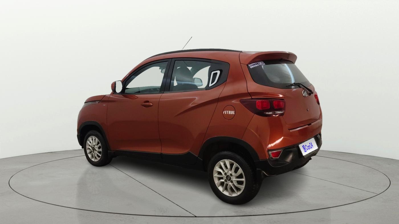 2017 Mahindra Kuv100 K8 6 STR, Petrol, Manual, 7,653 km, Left Back Diagonal