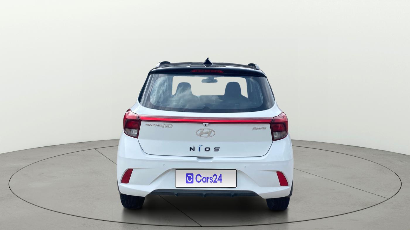 2023 Hyundai GRAND I10 NIOS SPORTZ 1.2 KAPPA VTVT DUAL TONE, Petrol, Manual, 34,645 km, Back/Rear
