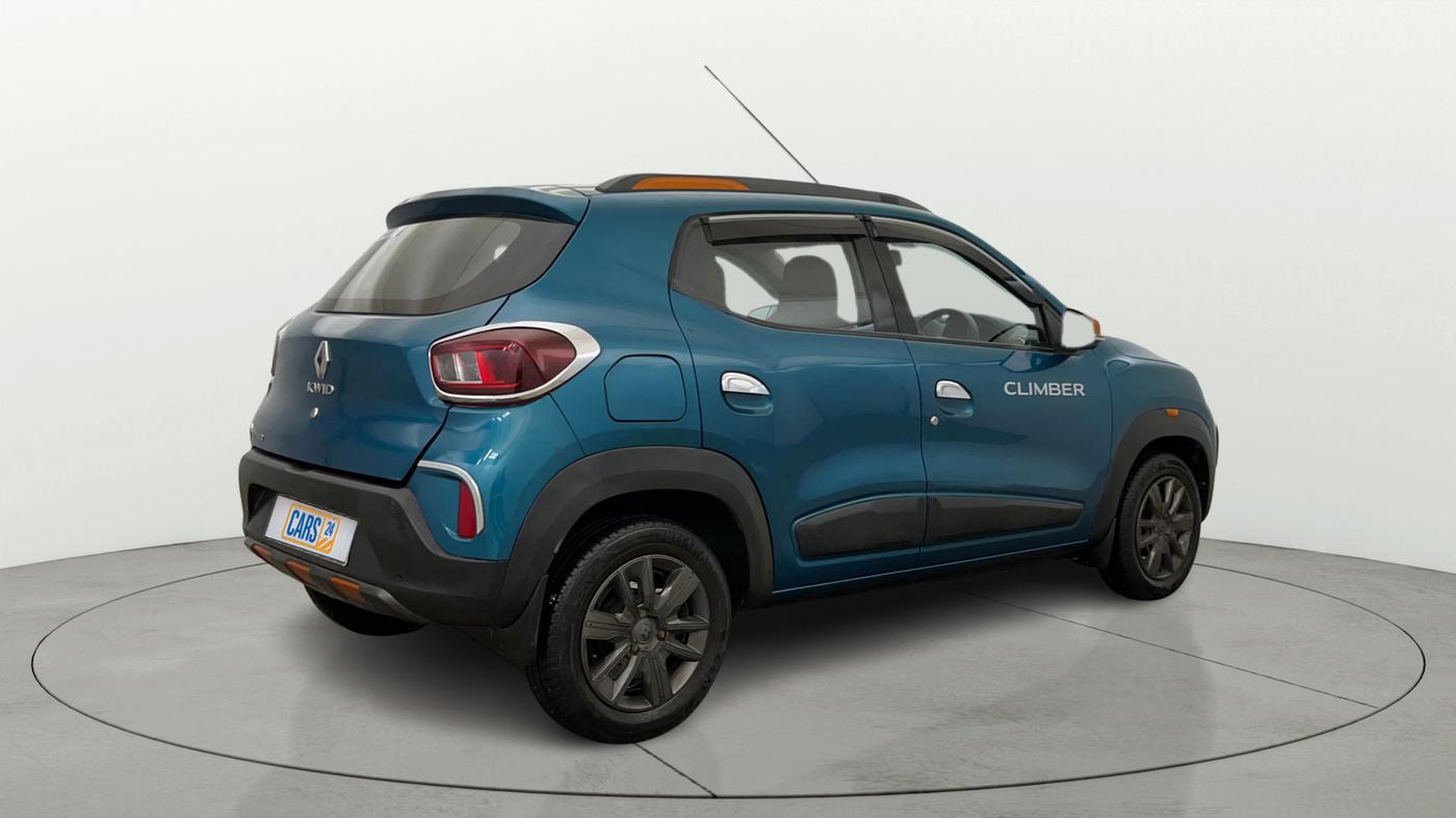 2019 Renault Kwid CLIMBER 1.0 (O), Petrol, Manual, 27,138 km, Right Back Diagonal