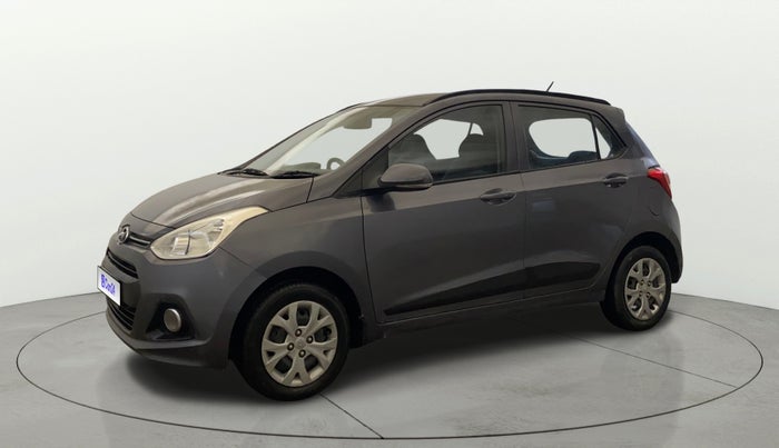 2016 Hyundai Grand i10 SPORTZ 1.2 KAPPA VTVT, Petrol, Manual, 30,747 km, Left Front Diagonal