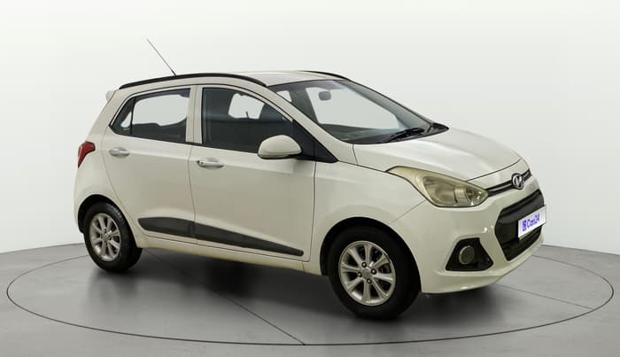 2015 Hyundai Grand i10 ASTA AT 1.2 KAPPA VTVT, Petrol, Automatic, 76,388 km, Right Front Diagonal
