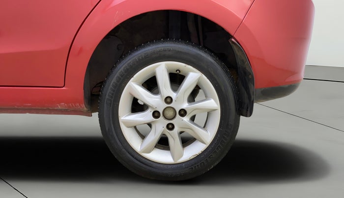 2014 Tata Zest XT PETROL, Petrol, Manual, 36,411 km, Left Rear Wheel