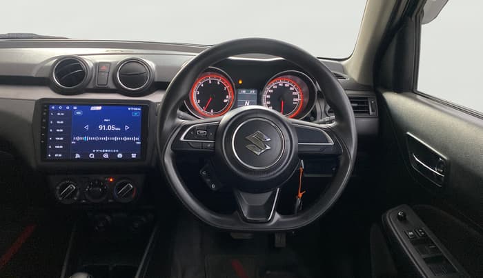 2022 Maruti Swift VXI AMT, Petrol, Automatic, 33,697 km, Steering Wheel Close Up
