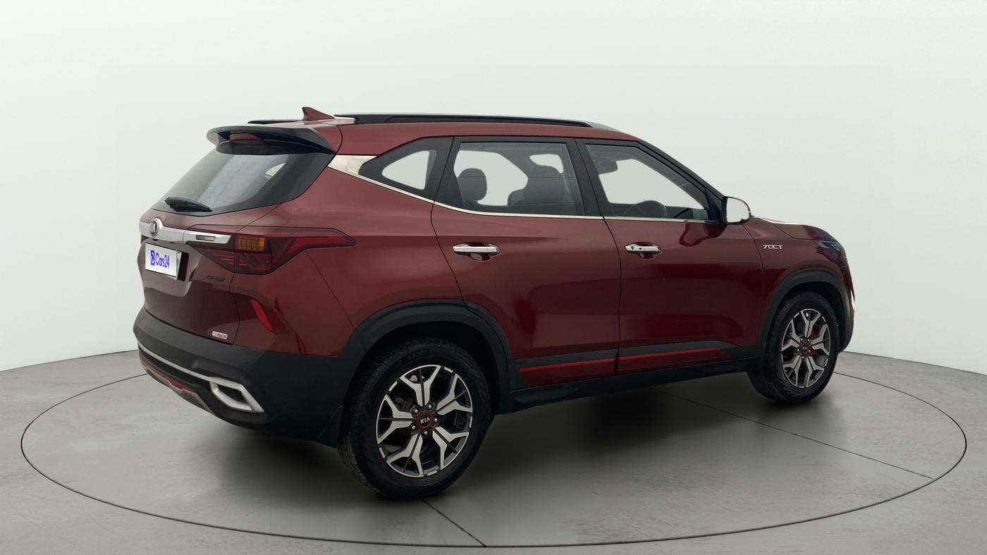 2019 KIA SELTOS GTX AT 1.4 PETROL, Petrol, Automatic, 52,696 km, Right Back Diagonal