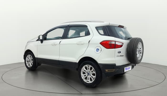 2017 Ford Ecosport TITANIUM 1.5L DIESEL, Diesel, Manual, 1,05,639 km, Left Back Diagonal