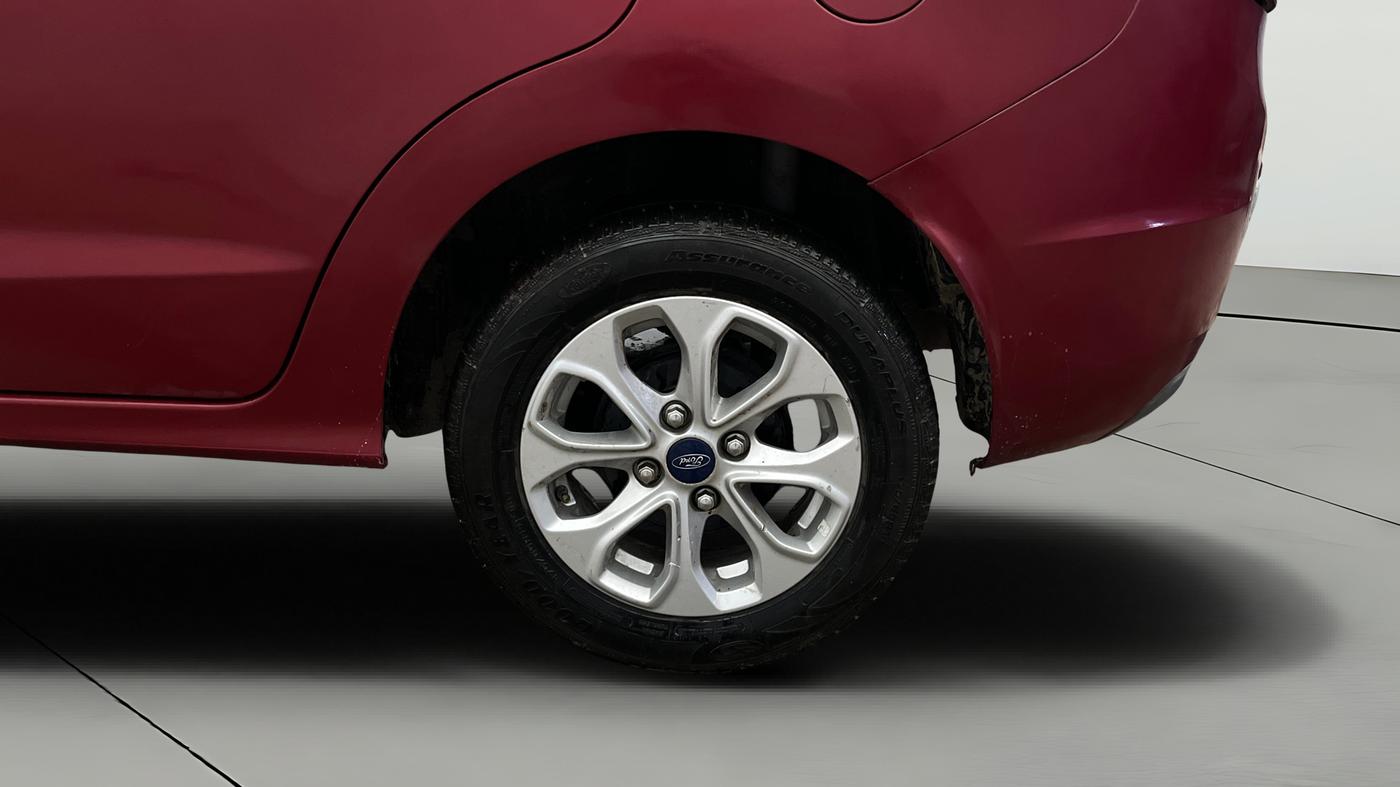 2015 Ford Figo Aspire TITANIUM 1.5 PETROL AT, Petrol, Automatic, 27,564 km, Left Rear Wheel