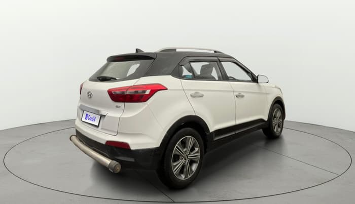 2017 Hyundai Creta SX PLUS 1.6 PETROL, Petrol, Manual, 60,821 km, Right Back Diagonal