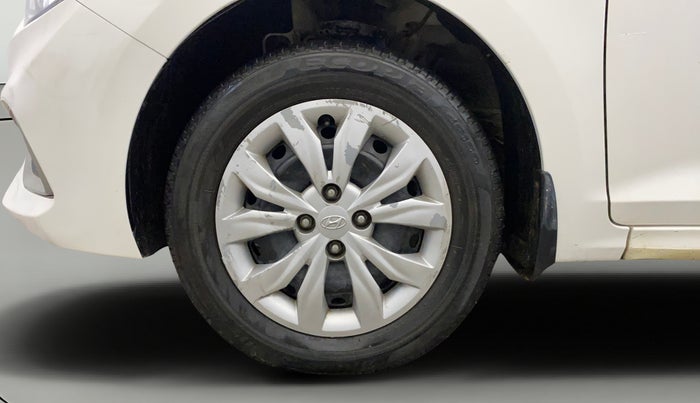 2018 Hyundai Verna 1.4 E PETROL, Petrol, Manual, 24,938 km, Left Front Wheel