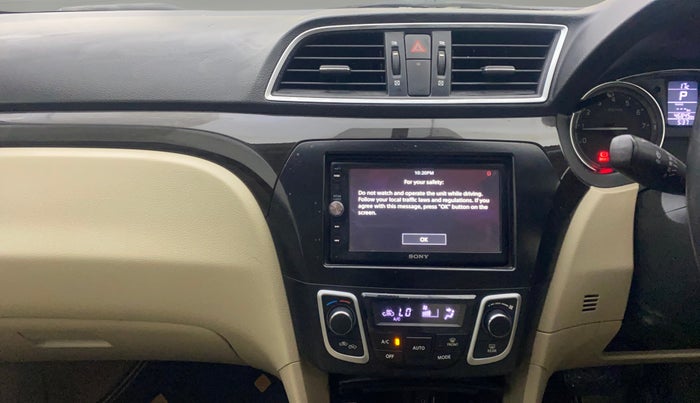 2018 Maruti Ciaz ZETA 1.4  AT PETROL, Petrol, Automatic, 46,800 km, Air Conditioner