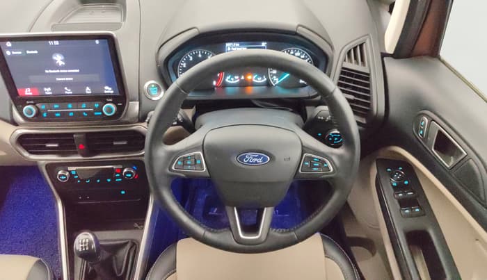 2021 Ford Ecosport TITANIUM 1.5L PETROL, Petrol, Manual, 34,344 km, Steering Wheel Close Up