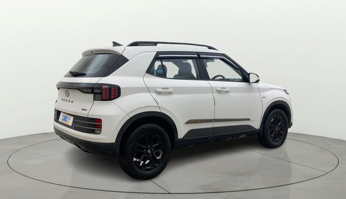 2024 Hyundai VENUE SX(O) 1.0 Turbo DCT Knight Edition, Petrol, Automatic, 15,504 km, Right Back Diagonal