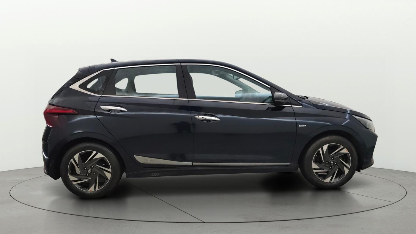 2021 Hyundai NEW I20 ASTA (O) 1.0 TURBO GDI DCT, CNG, Automatic, 48,190 km, Right Side View