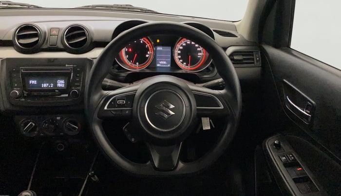 2018 Maruti Swift VXI, Petrol, Manual, 42,649 km, Steering Wheel Close Up