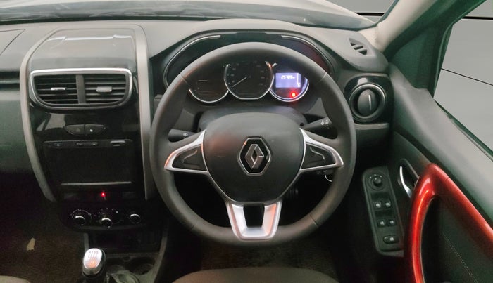 2021 Renault Duster RXS 1.3 TURBO PETROL MT, Petrol, Manual, 25,708 km, Steering Wheel Close Up