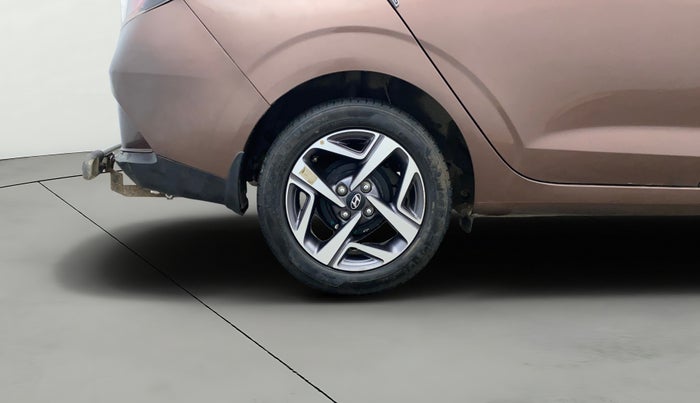 2021 Hyundai AURA SX 1.2, Petrol, Manual, 26,876 km, Right Rear Wheel