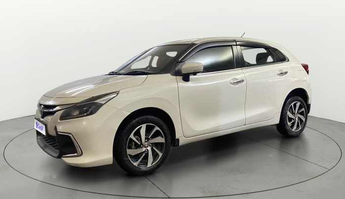 2022 Toyota Glanza V AMT, Petrol, Automatic, 66,277 km, Left Front Diagonal