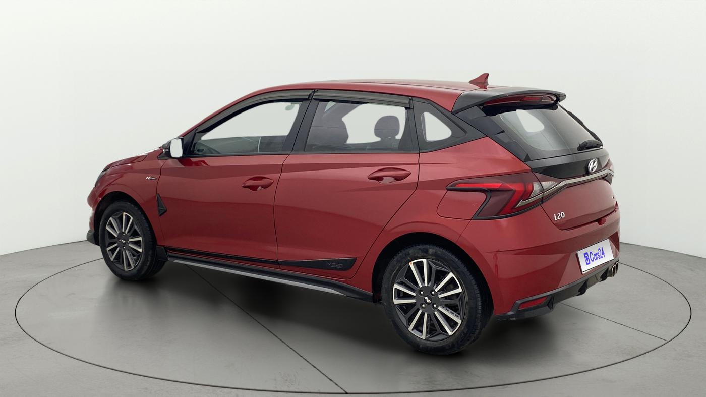 2021 Hyundai NEW I20 N LINE N8 1.0 TURBO GDI IMT, Petrol, Manual, 21,555 km, Left Back Diagonal