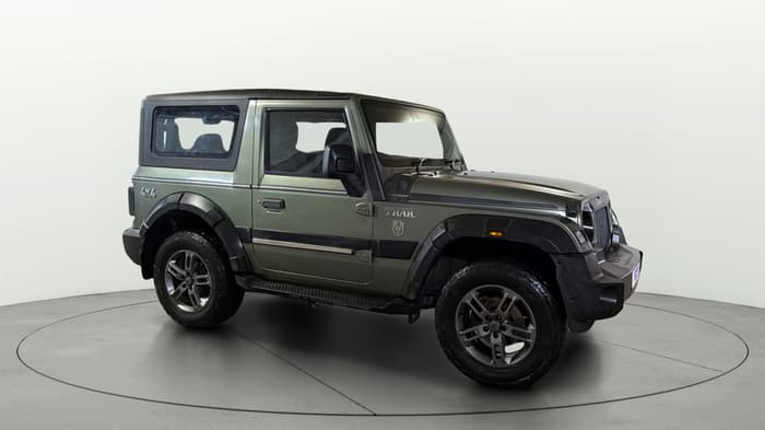 2021 Mahindra Thar LX PETROL HT 4WD AT, Petrol, Automatic, 84,643 km, Right Front Diagonal