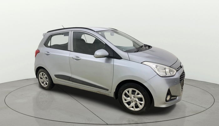 2018 Hyundai Grand i10 SPORTZ 1.2 KAPPA VTVT, Petrol, Manual, 66,773 km, Right Front Diagonal