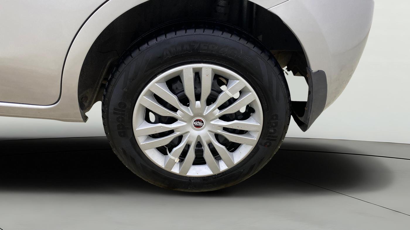 2014 Nissan Micra XL PETROL, Petrol, Manual, 1,05,255 km, Left Rear Wheel